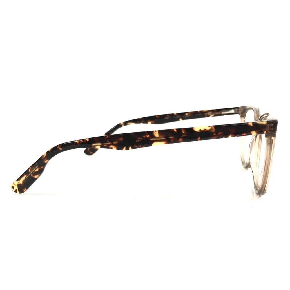 BKLYN Eyeglasses Frames PARK SLOPE CRYTN Crystal Clear Tan Cat Eye 54-18-142